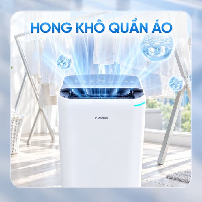 Máy hút ẩm lọc không khí Daikin JPF12AV2 có tốt không? Review chi tiết từ A-Z