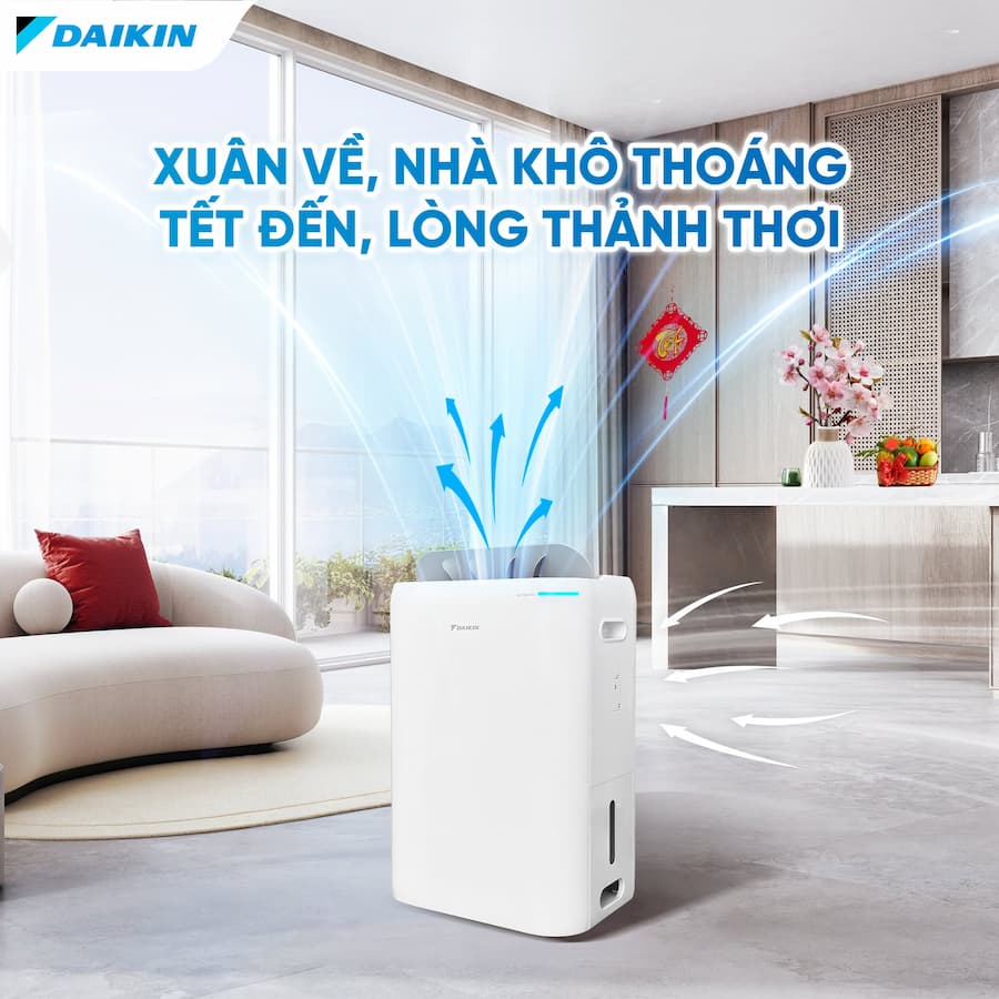Đánh giá chi tiết: Máy hút ẩm lọc khí Daikin JPF12AV2 có tốt không?