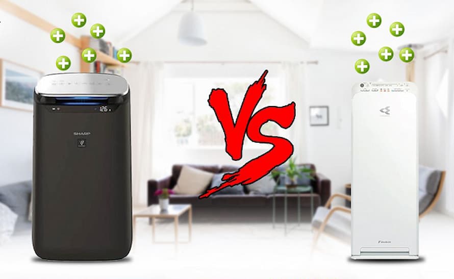 So sánh máy lọc không khí Daikin và Sharp - Đâu là lựa chọn tốt hơn?