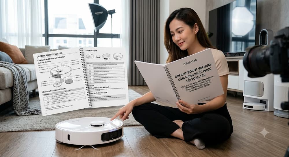 Lỗi liên quan đến Cơ chế Nâng hạ Khung gầm (ProLeap™) & Tháp Laser (VersaLift Navigation) [Model Thế Hệ Mới]