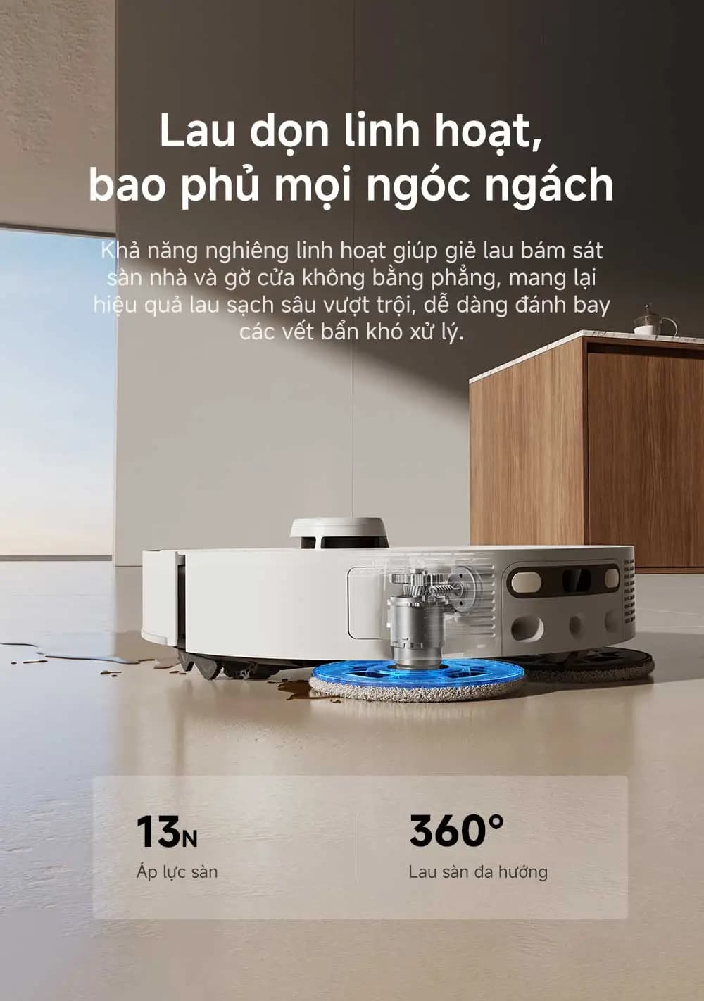 Điểm nổi bật Robot hút bụi lau nhà Dreame L50s Pro Ultra