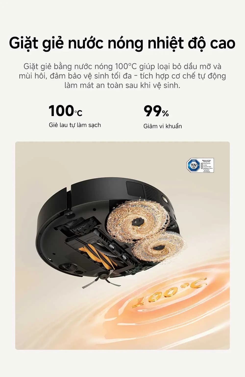 Điểm nổi bật Robot hút bụi lau nhà Dreame L50s Pro Ultra
