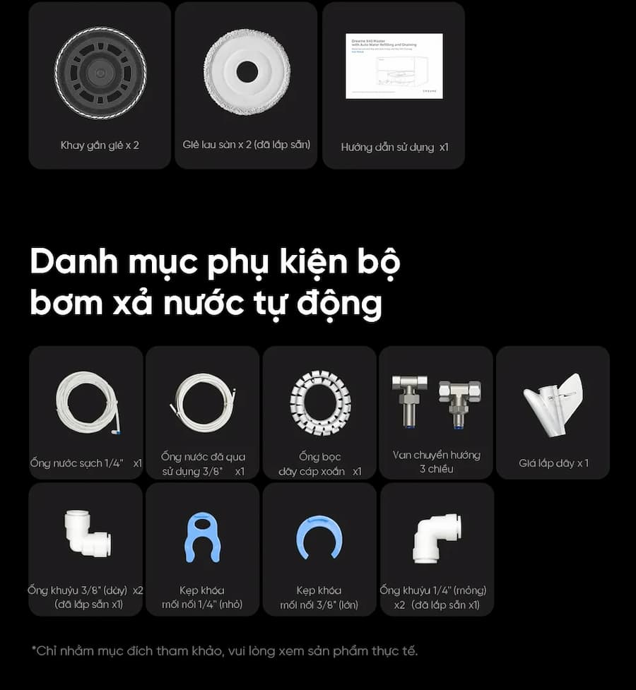 Ưu điểm của robot hút bụi lau nhà Dreame X40 Master