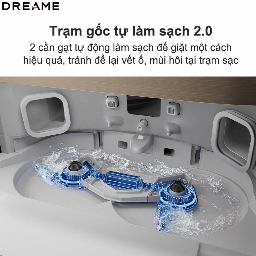 Robot hút bụi sàn thông minh Dreame X40 Ultra - chạm tay công nghệ làm sạch hiện đại nhất thế giới