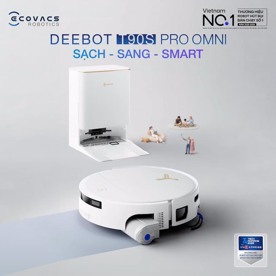 Giới thiệu tổng quan & Đánh giá nhanh Deebot T90s Pro Omni Mới