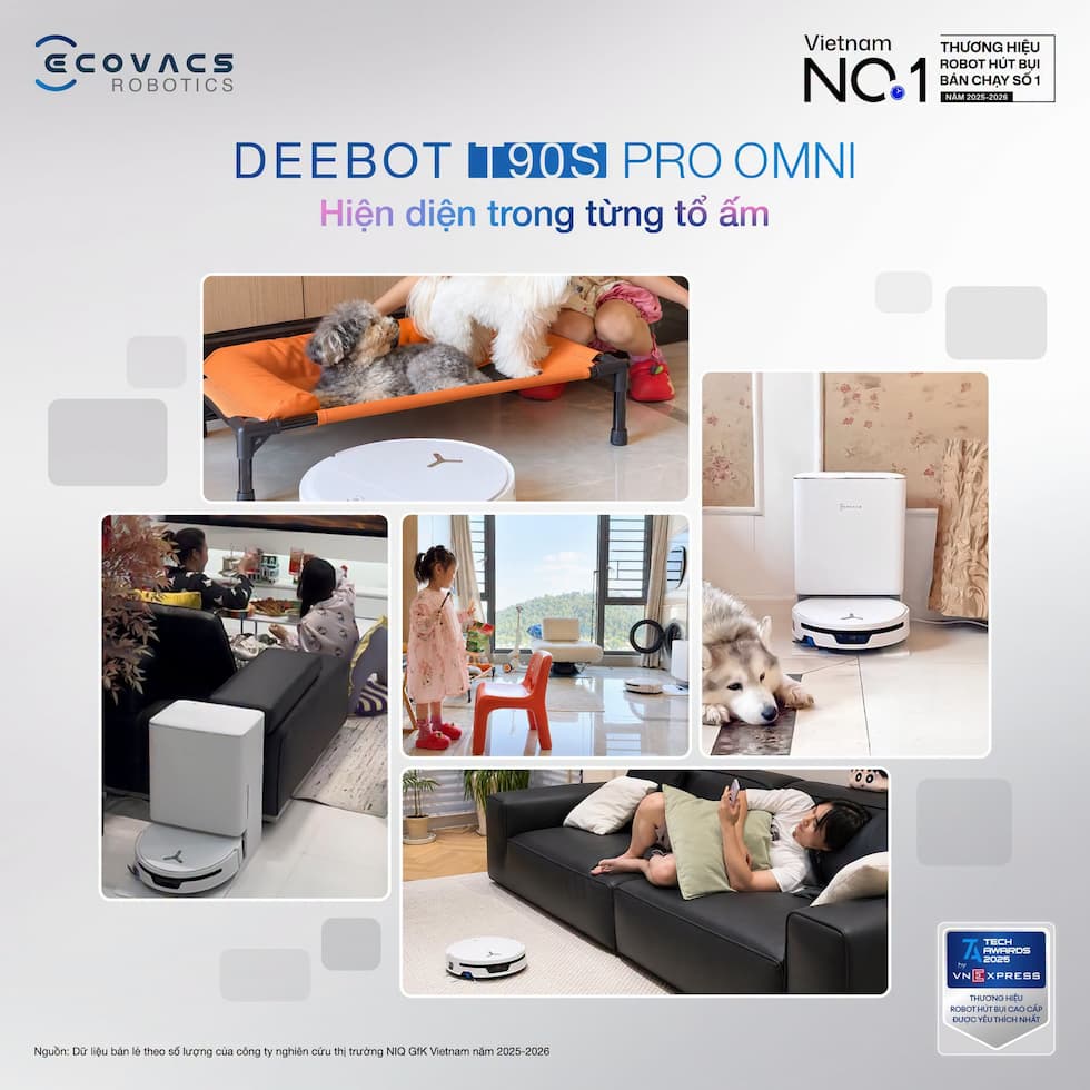 Có nên sở hữu Ecovacs Deebot T90S Pro Omni mới?