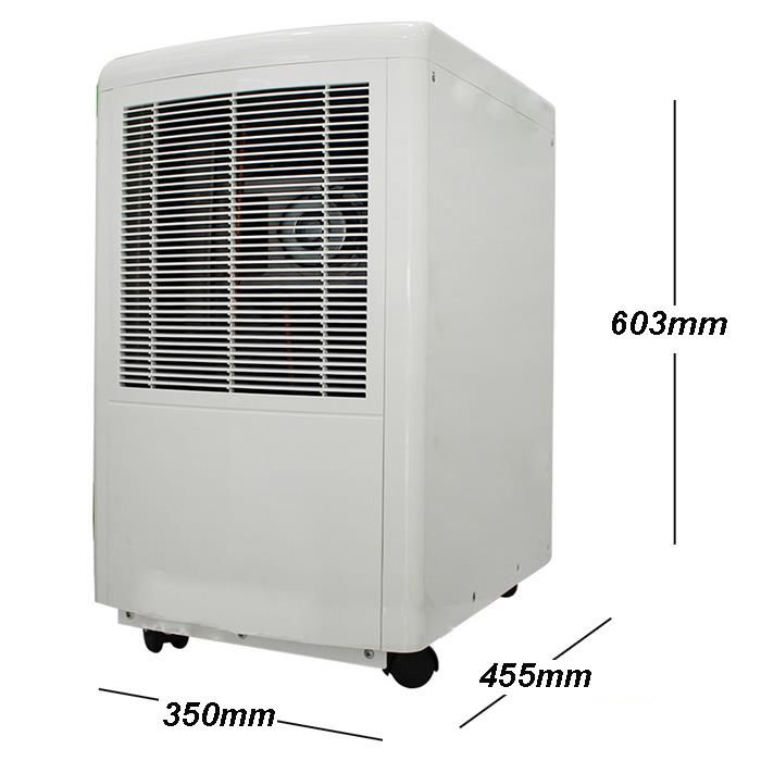 Kích thước của máy hút ẩm FUjjiE HM-650EB