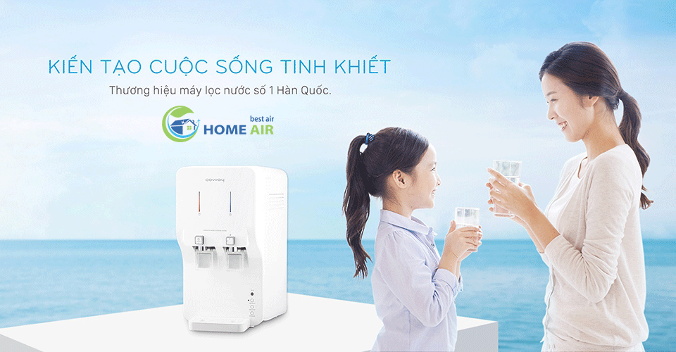 Ưu điểm nổi bật máy lọc nước Coway