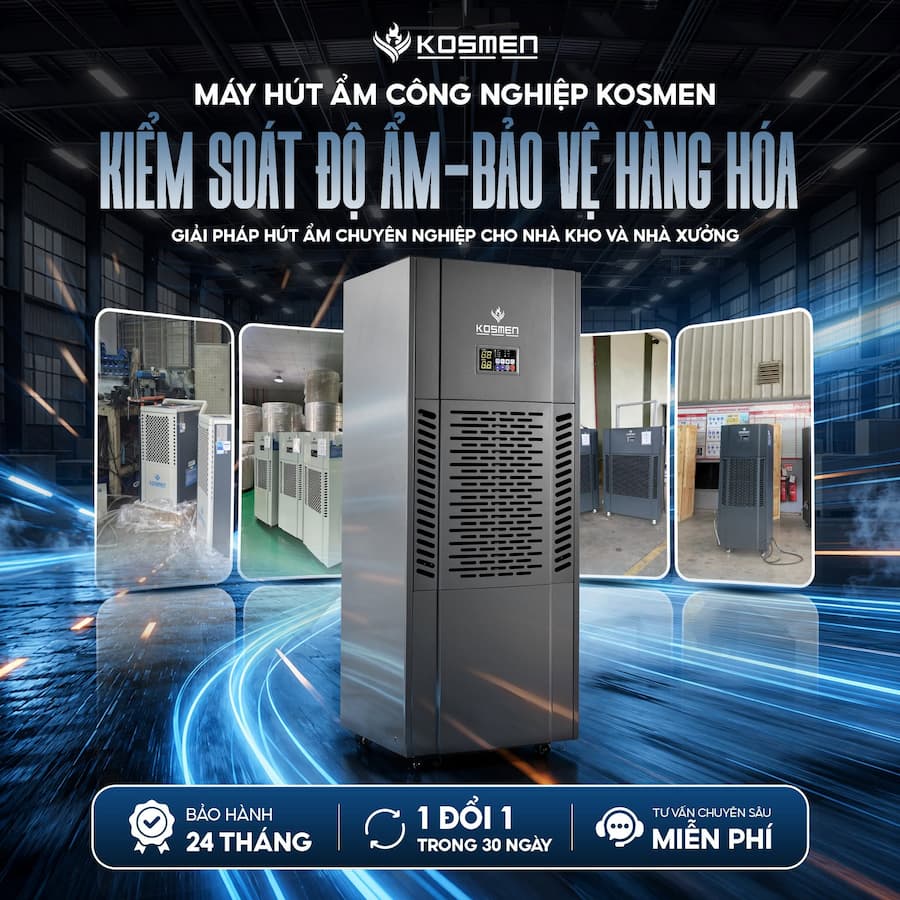 Máy hút ẩm công nghiệp Kosmen
