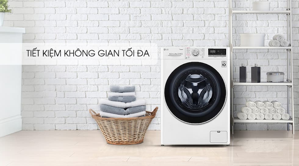 Thông số kỹ thuật của máy giặt sấy lồng ngang 15 kg LG F2515RTGW