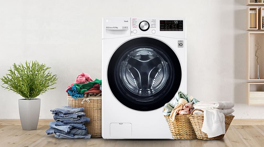 LG – Máy giặt, sấy thân thiện