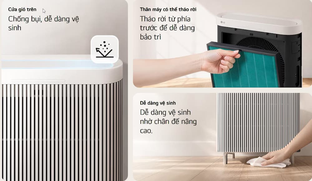 W60GLGG0 Thiết Kế WallFit Siêu Mảnh và Linh Hoạt