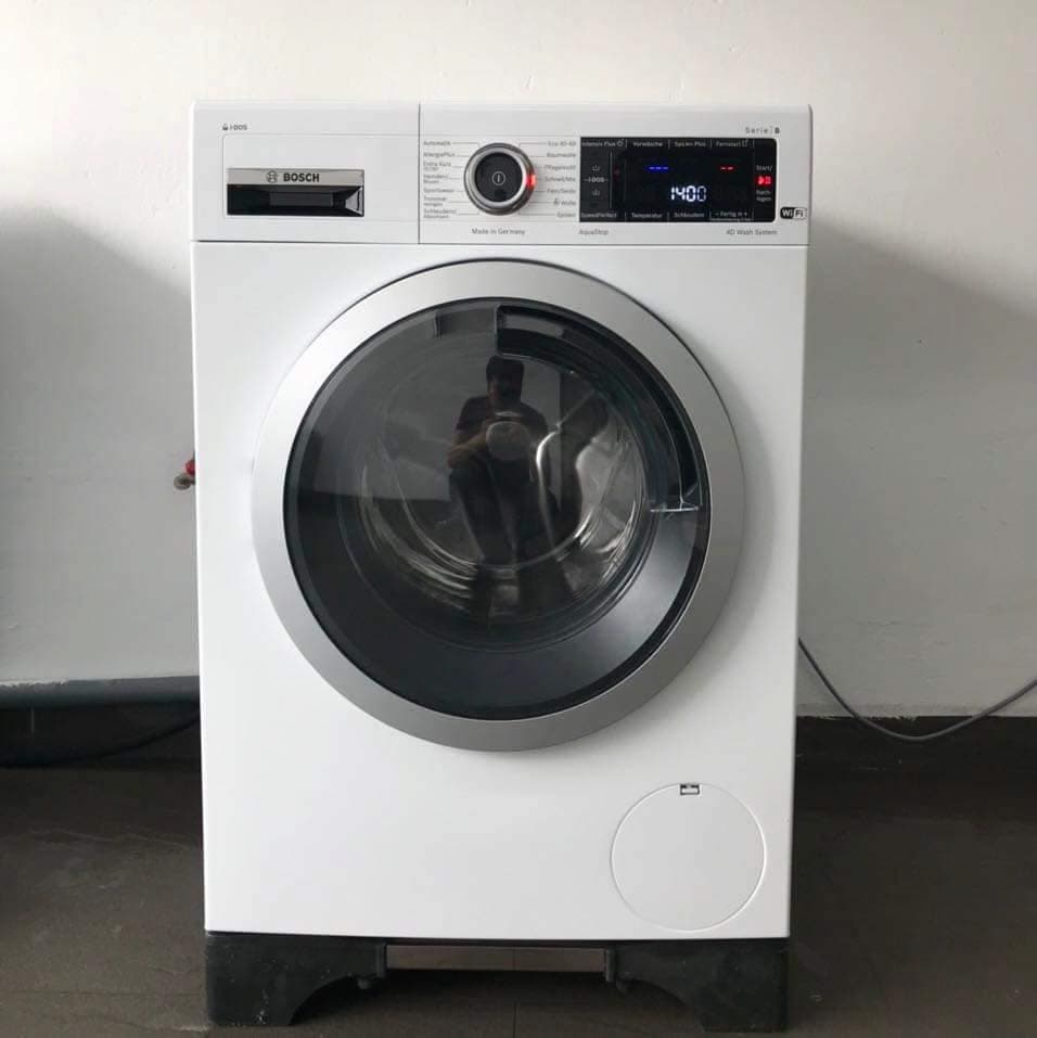 Thông số kỹ thuật của máy giặt cửa trước Bosch WAV28K43 Serie8-9kg