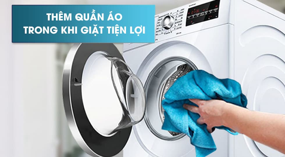 Nhiều những chương trình đặc biệt trên máy giặt Bosch WAW28480SG