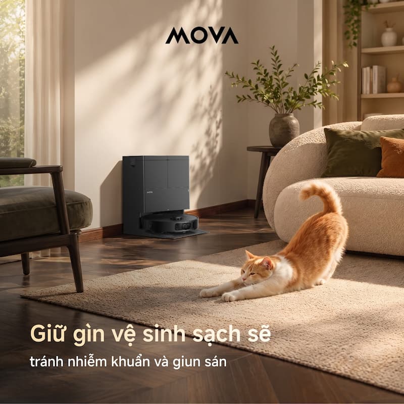 Review chi tiết các model robot hút bụi lau nhà MOVA thế hệ mới