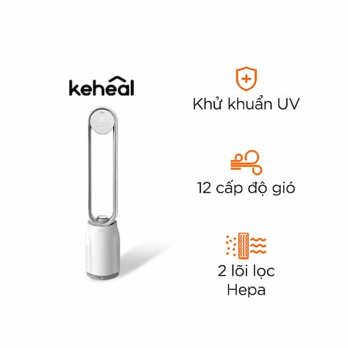 Quạt không cánh Lọc không khí Xiaomi Keheal A4 Pro - Khử Trùng tia UV