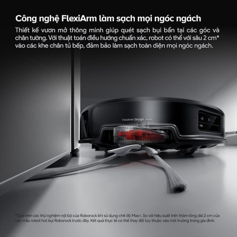 Tính năng nổi bật của Robot hút bụi lau nhà Roborock Saros 20 Sonic