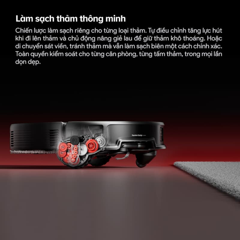 Tính năng nổi bật của Robot hút bụi lau nhà Roborock Saros 20 Sonic