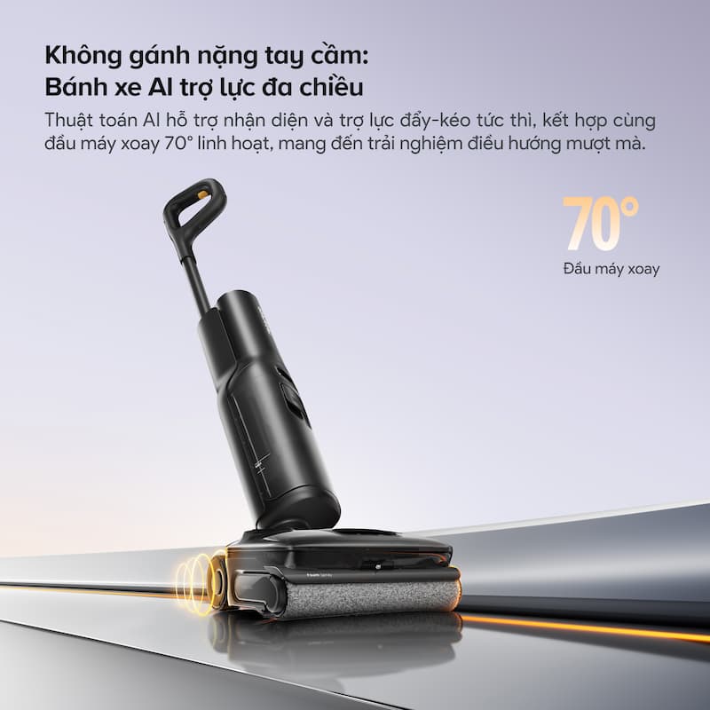 Điểm nổi bật Máy hút bụi lau nhà cầm tay Roborock F25 ACE Pro