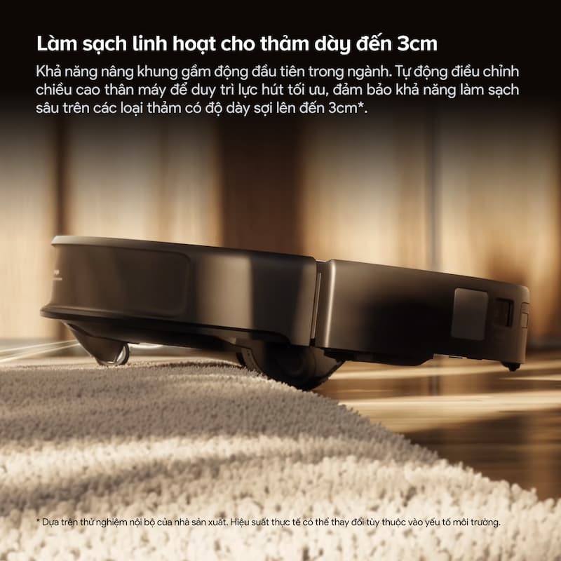 Điểm nổi bật Robot hút bụi lau nhà Roborock Saros 20