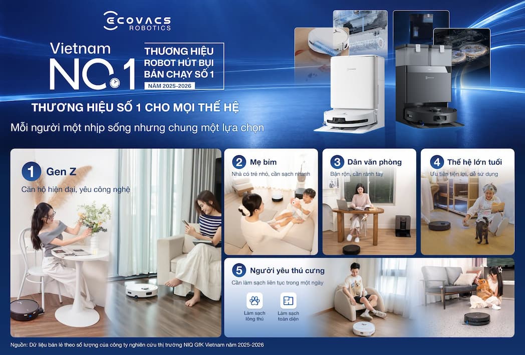 Robot hút bụi lau nhà loại nào tốt hiện nay