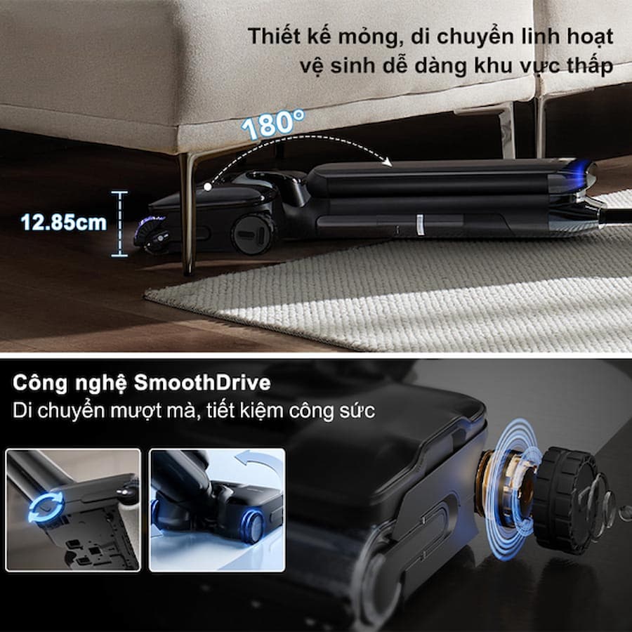 Tiết kiệm công sức nhờ công nghệ SmoothDrive
