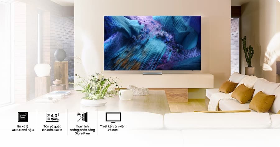 Chất lượng hình ảnh vượt trội ở Samsung TV