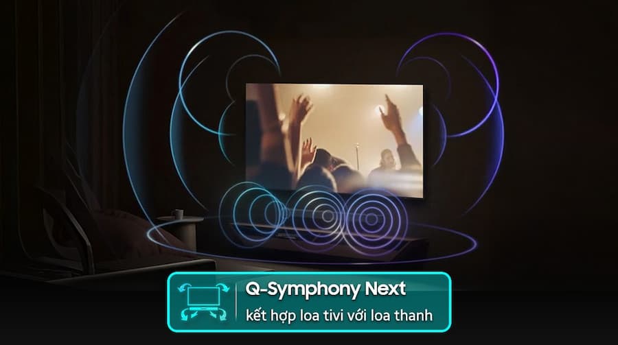 Trải nghiệm Âm thanh Vòm Sống động Tivi Samsung 4K QA65QN90FAKXXV