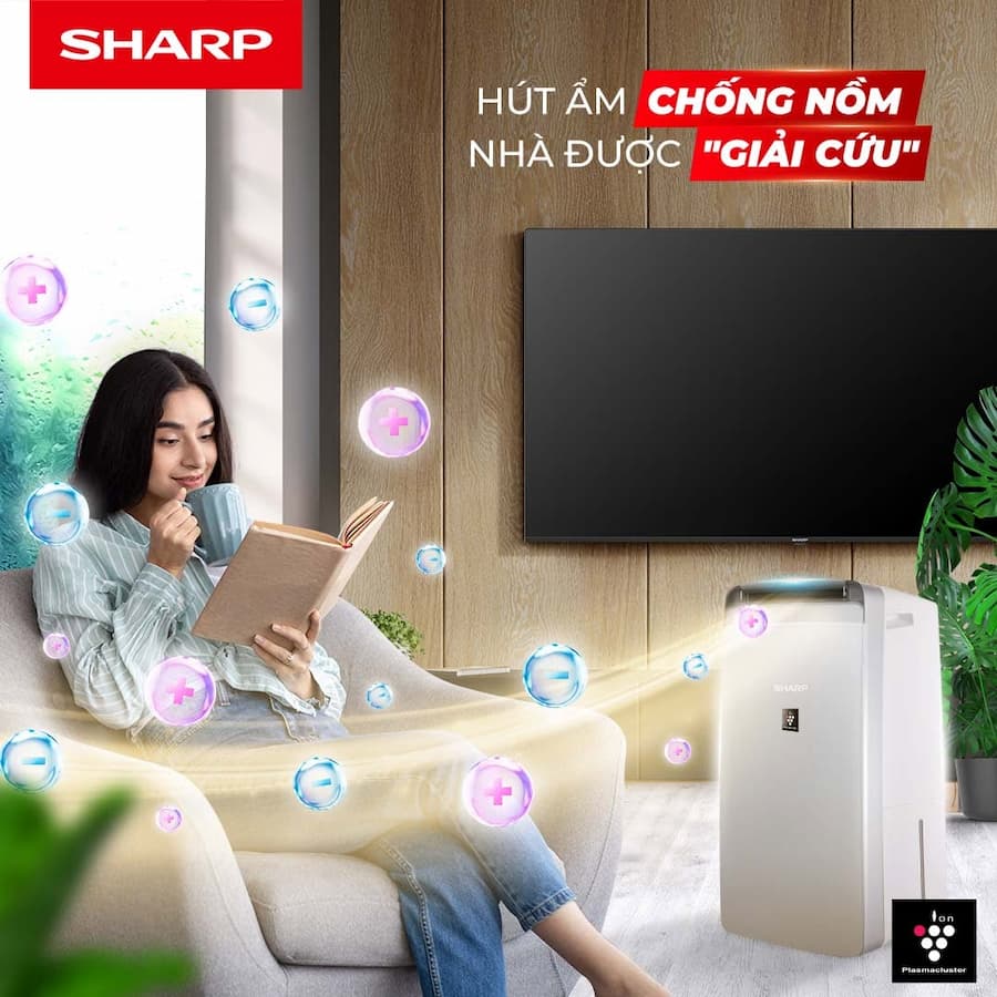 Hướng dẫn sử dụng máy hút ẩm Sharp DW-J20FV-W đúng cách
