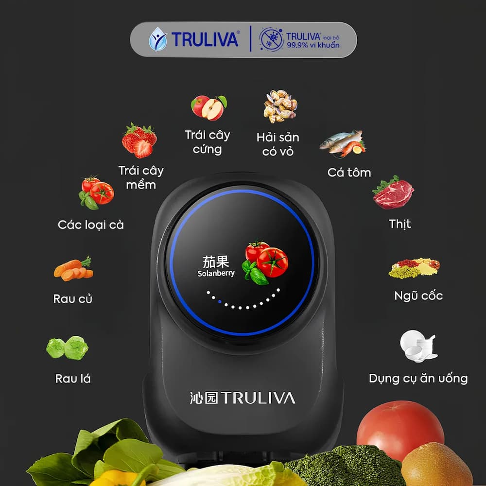 Máy rửa Thực Phẩm và Rau củ quả TRULIVA QY/F-I20