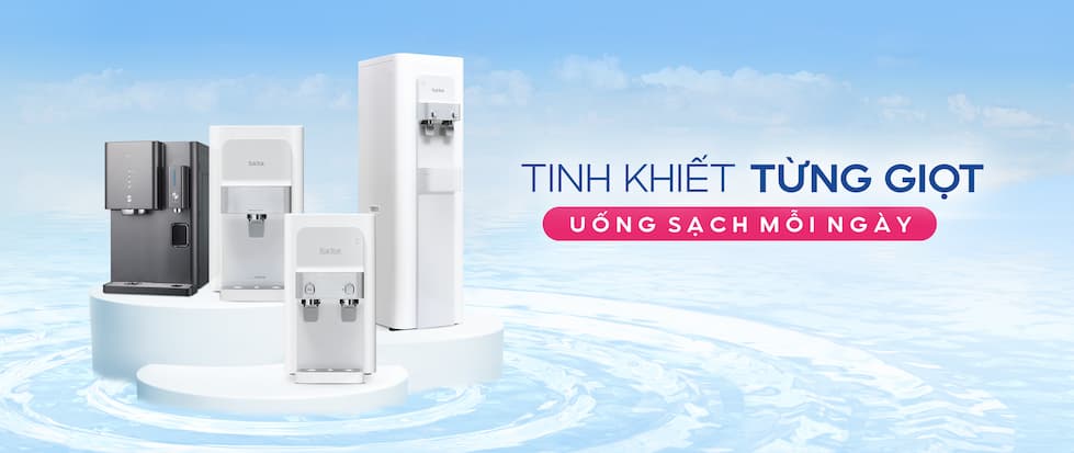 Các dòng sản phẩm chủ đạo Máy lọc nước TokTok