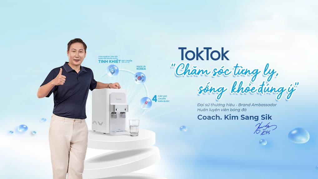 TokTok - Tinh Hoa Máy Lọc Nước Từ Hàn Quốc