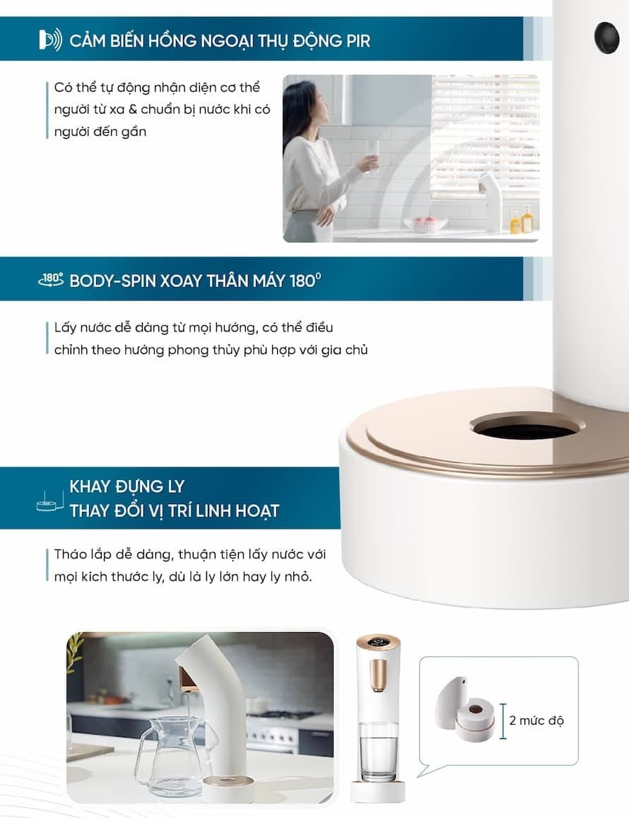 Công nghệ tính năng nổi bật máy lọc nước Wells The One