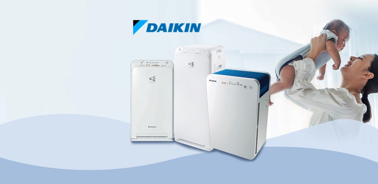 Máy lọc không khí Daikin phù hợp cho cả trẻ nhỏ