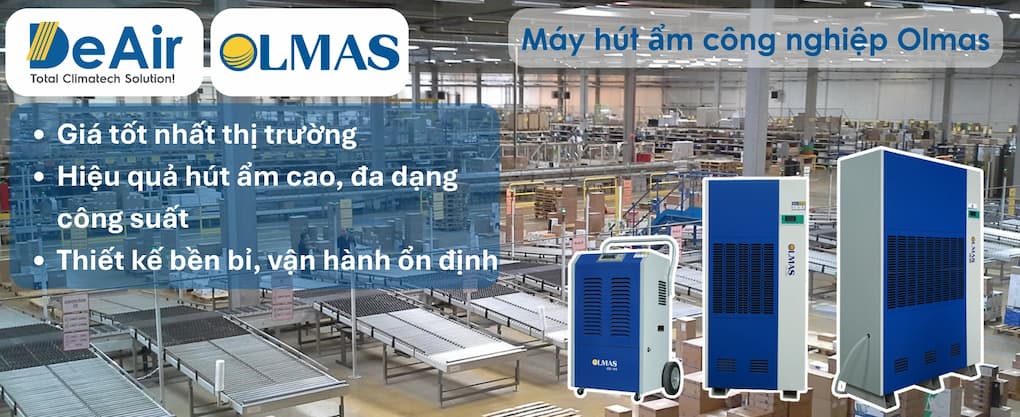 Máy hút ẩm công nghiệp DeAir